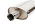 Phoenix Stainless Steel Sports Silencer - Big Bore - TH73P - 1